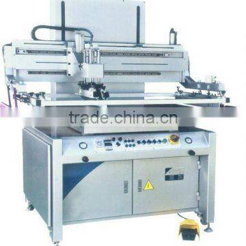 Precision Flatbed Textile Silk Screen Press Machinery