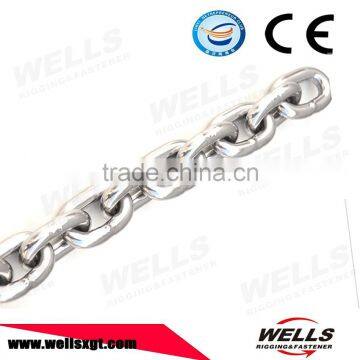 High Quality Welded DIN5685A Link Chain Factory photo-3
