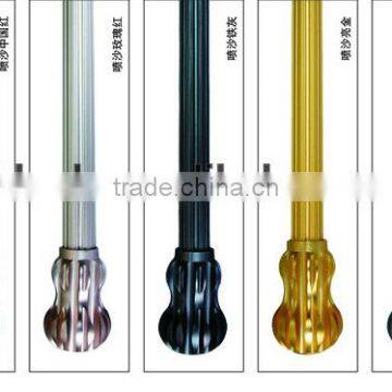 Aluminum Curtain Rod Pole Tracks photo-3