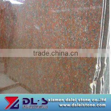 Top quality red stone granite slab price polished