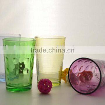 SGS Inspection New Arrived Popular Color Focus Wholesale Glass Tumbler photo-3