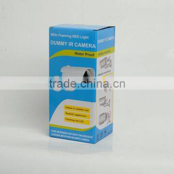 Hot-selling Fake Realistic Look Real Dummy Speed IR Camera, Fake Wireless Security CCTV Camera With LED Flashing Red Light photo-4