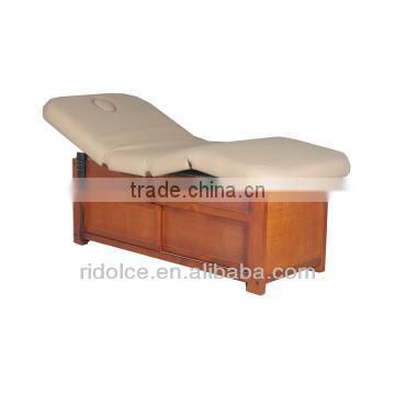 Wood base Electric Massage Beauty Bed / High End Used Electric Massage Table Double motors electric beauty salon table DS-Z09D09