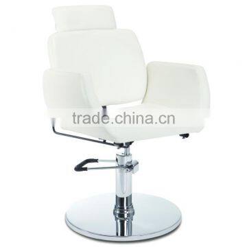 Round Base Modern Hydraulic barber chair hair cutting chairs with pedal wholesale barber supplies F-2237