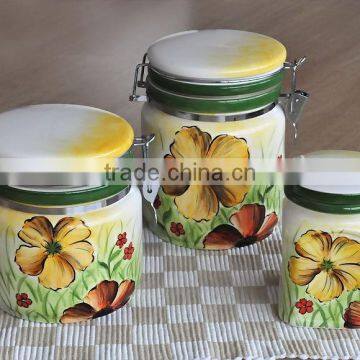 Canister, Ceramic Canister, Canister With Iron Seal photo-4