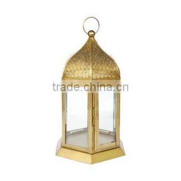 gold moroccan lantern for sale