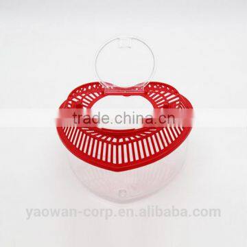 plastic heart-shaped aquarium fish tank