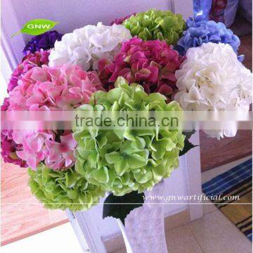 GNW FLH09 Chinese Festival Beautiful Silk Blossom Artificial Hydrangea Flower Home Decorative Wreaths