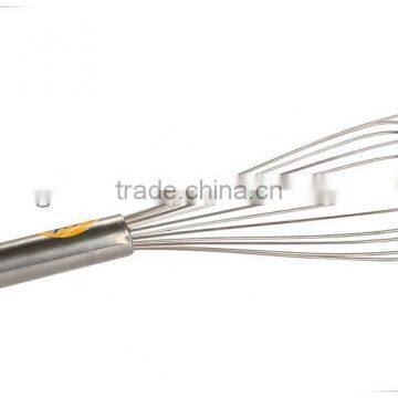 100% food grade material 10'' stainless steel spiral egg beater / egg whisk