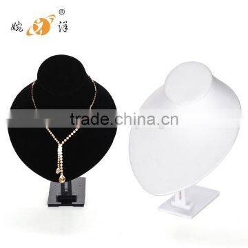 Plastic jewelry display neck stands for necklace