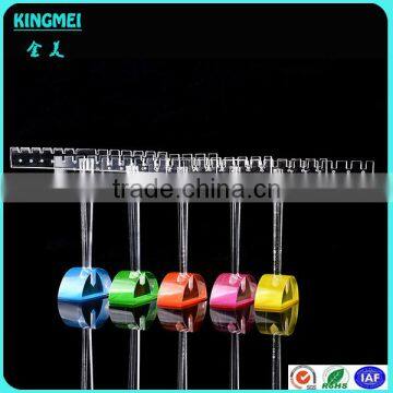 High quality table top Colorful earing acrylic display holder for jewelry stores