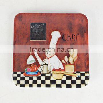 Meneed square bread vegetable silicone plastic chopping board