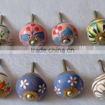 Newest Design Fine Hand Painted Kitchen Cabinet Knobs photo-2