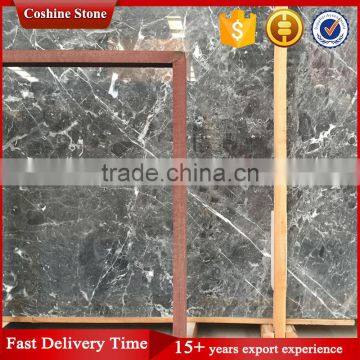 Polished Dark Grey Color Marble, 2cm Thickness Dream Grey Marble photo-5
