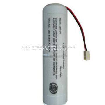 CBT100 battery for SRACOM CRT100 SART  7.2V 13000Ah