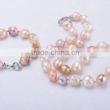 fashion 5-6 mm freshwater pearl jewelry sets