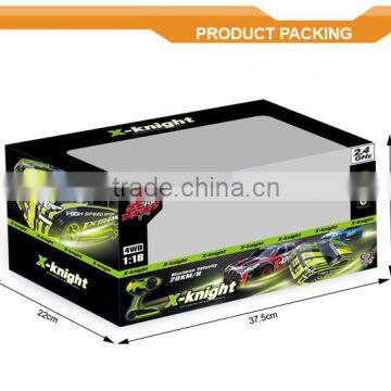 2.4G Remote Control Electric Cars Scale 1:18 High Speed 50km/h RC Car Speed photo-4