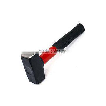 German type plastic handle stone hammer