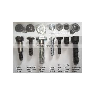 Grade 12.9 DIN912 hexagon socket cap screw