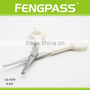 S3-1079 6-3/4" Inch 2CR13 Stainless Steel Blade WithUseful Safe Pet Hair Scissors Pet Grooming Scissors For Dog Cat Hair Cutting photo-4