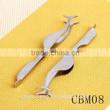 Factory Directly Sale Fish Shape Professional High Quality Stainless Steel Eyebrow Tweezers photo-4