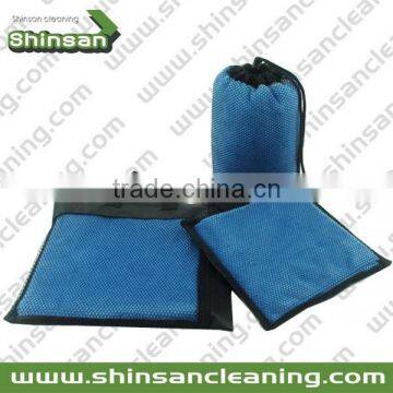 Beach towel microfiber sport towel/sport towel with mesh bag/China wholesale microfiber towel for car cleaning