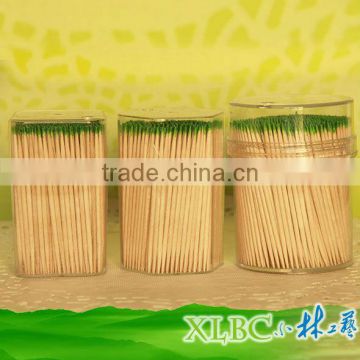 Double pointed mint bamboo toothpick with compete price