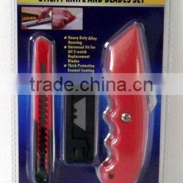 Utility Knife and Blades set