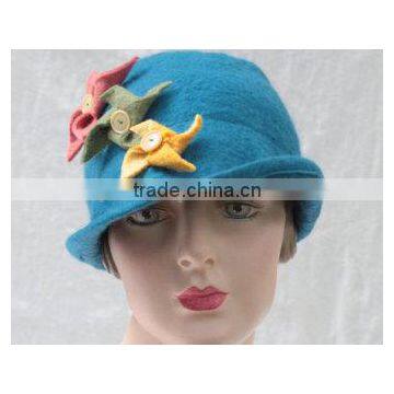Best Selling Handmade in Nepal Eco-friendly Fashionable Felt Hat