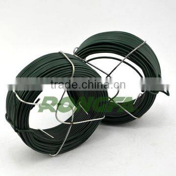 30m Coiled Green Soft Pvc Coated Wire for Garden and Agriculture photo-4