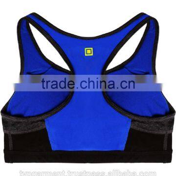 Custom women dye sublimation printing sport bra BR_DFF_001