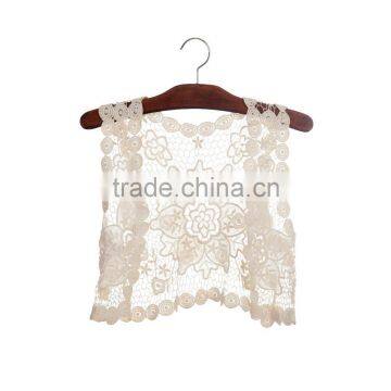 2016 New Arrivel Unique Design Top Quality Baby Lace Crochet Vest photo-3