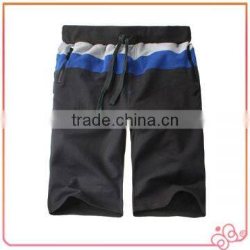 2015 fashion sport style french terry running men short sets