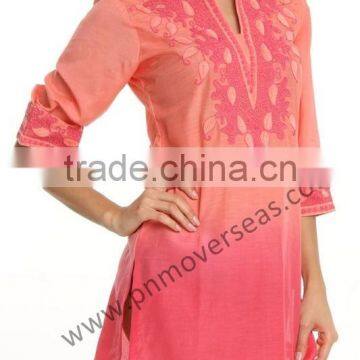 Ethnic kaftan tunic