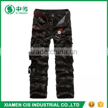 High Quality US Army Mens Camo Cargo Pants With Many Pockets photo-3