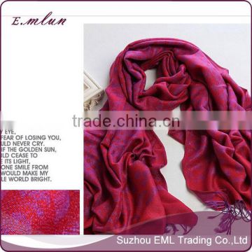 Wholesale polyester felt and acrylic felt shawls