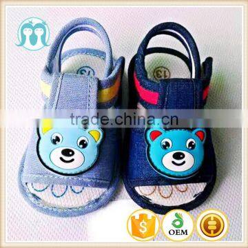 2017 new design sandals cute carton for 0-2 years old baby shoes