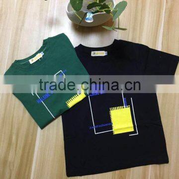 2017 Summer Casual Baby Boy T- Shirts Fancy Boys Holiday Beach Shirts Kids Clothing photo-5