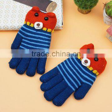 TC13009 2016 New Arrival Children Winter Gloves With Fingers Wholesale Winter Warm Kids Gloves photo-4