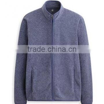 Men's Full Zip Jacket Active Windproof Men Custom Polar Fleece Jacket Wholesale Fleece Jacket photo-5