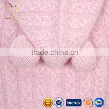 Baby Girl Pink Knitted Sweater Cardigan,Cable Knit Sweater Cardigan for Girl photo-4