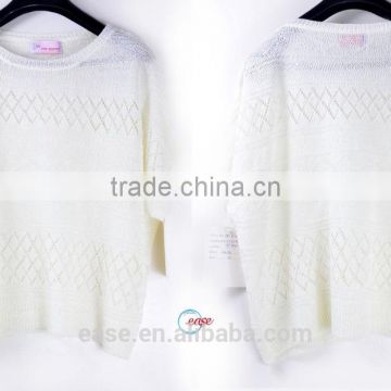 2016 viscose cool summer lady sweater