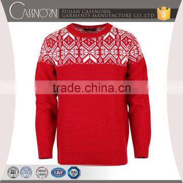 Winter Fashion Knitted Men Pullover Adult Sweaters Design photo-4