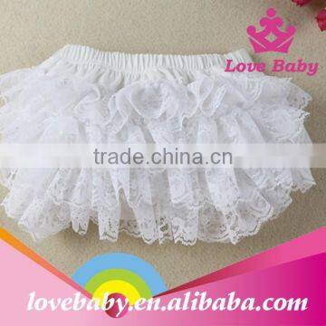 New Arrival Beatutiful Baby Wholesale Summer Underwear Girl Lace Bloomer photo-6