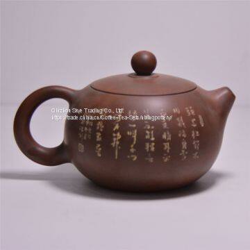 Wholesale OEM Ceramic Handmade Chicken Tea Kettle photo-3