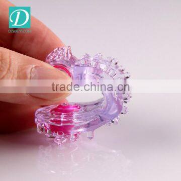 Vibrating Penis Rings Clit Dual Vibrating Cock Ring Stretchy Delay Penis Rings Sex Toys for Couple photo-4