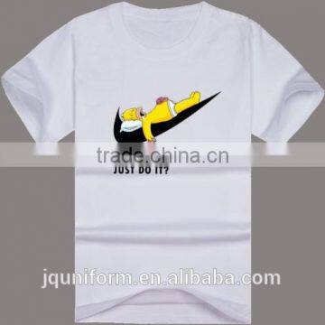 2016 New Design Wholesale Plain White 100% Cotton t Shirts for Men photo-3