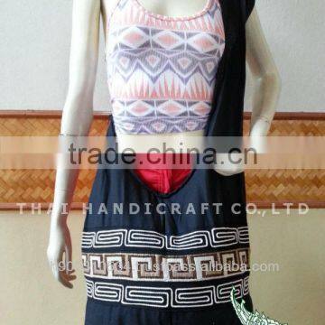 Large Thai Hippie Boho Hobo Sling Crossbody Yaam