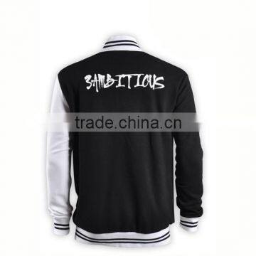 ISO 9001/BSCI High Quality Animal Wholesale Plain Black no Zipper Hoodie Jacket photo-5