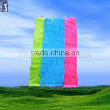 Wholesale Colorful 100%Cotton Golf Towels